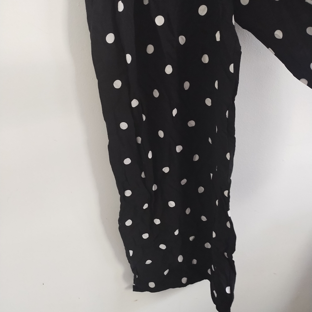 Urban Outfitters Coco Polka Dot Culotte Wide Pants - Picture 4 of 8